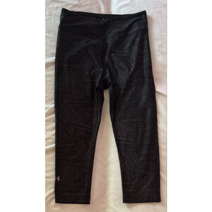 Women's Under Armour Leggings Size S Black Gray